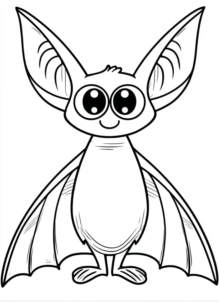 silly cartoon bat