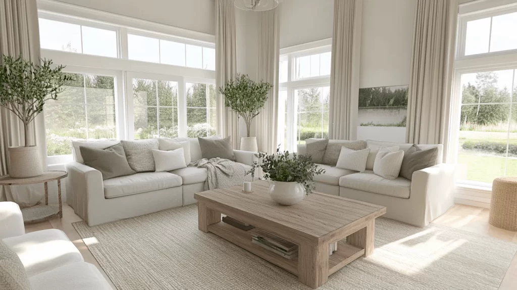 home decor living room modern farmhouse