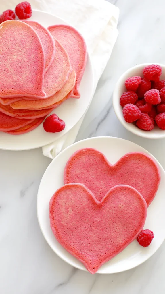 pink pancakes