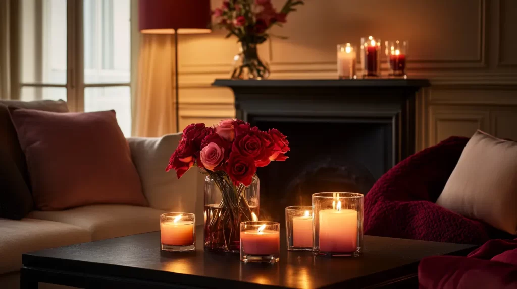 valentine decorating ideas mood lighting