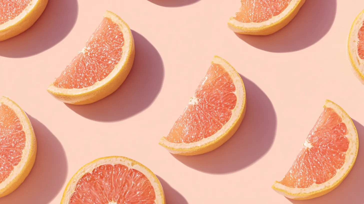 grapefruit slices