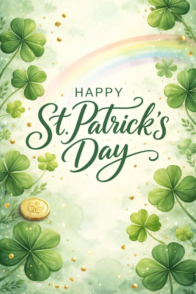 Happy St. Patrick's Day message