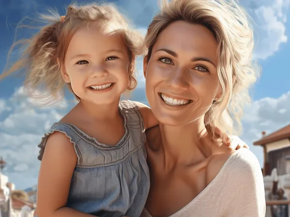 25 Mother-Daughter Fun Bonding Activities - mother and young daughter smiling