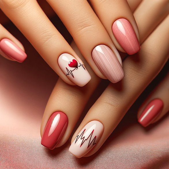 Valentine's Day nail ideas