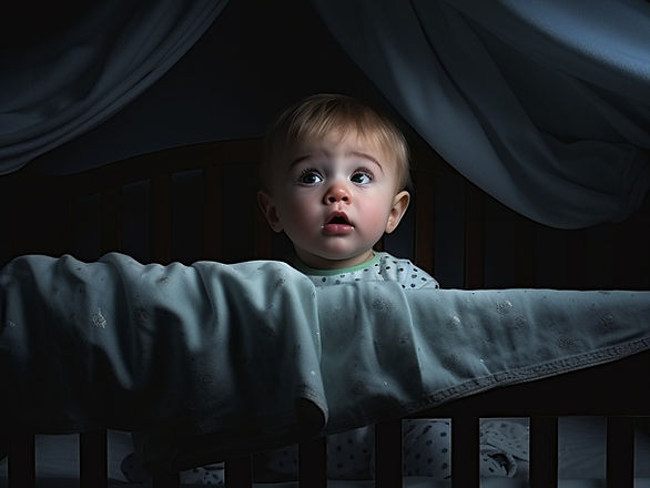 common infant care mistakes - baby up in the middle of the night