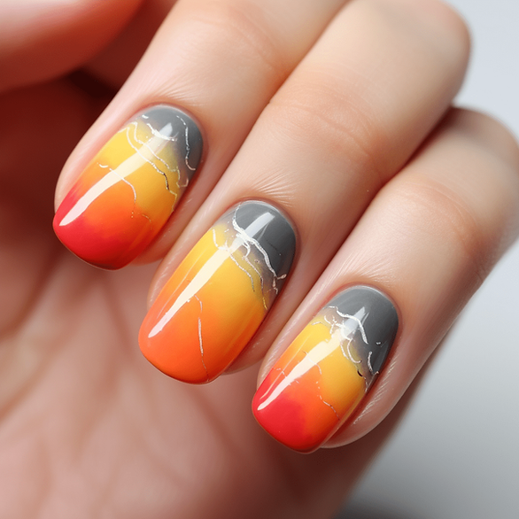 fashion nails ombre