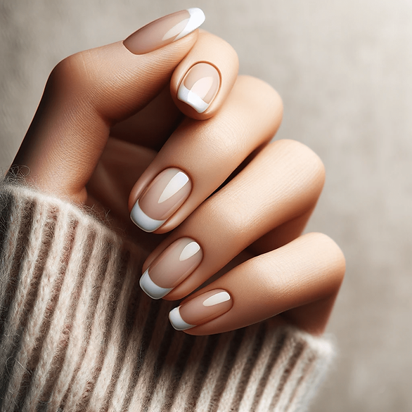 fashion nails french manicure