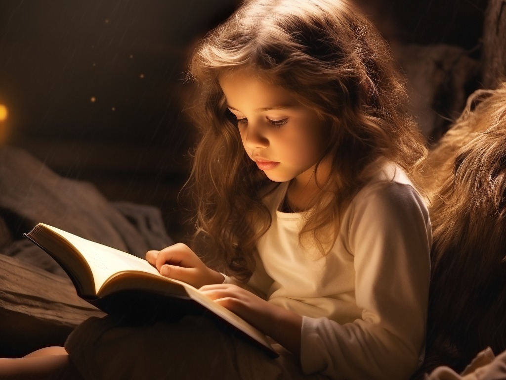 reading milestones for first graders - a girl reading a book