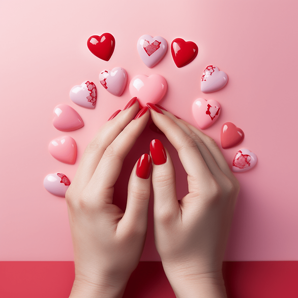 Valentine's Day nail ideas