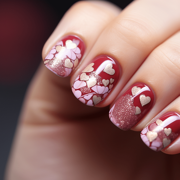 Valentine's Day nail ideas