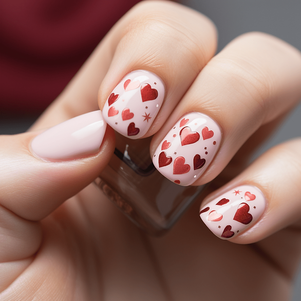 Valentine's Day nail ideas