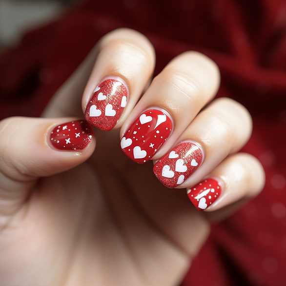 Valentine's Day nail ideas