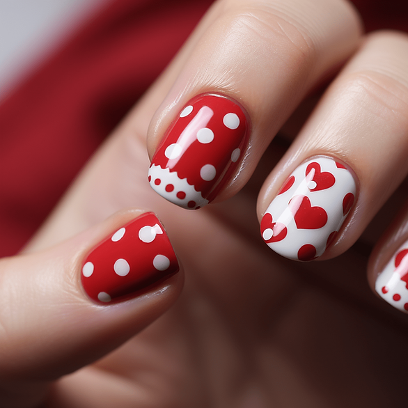 Valentine's Day nail ideas