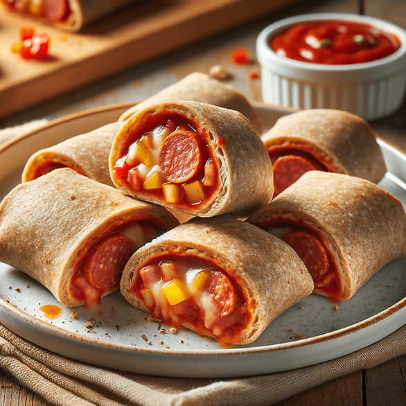 Easy and Nutritious Lunchbox Ideas - pizza rolls