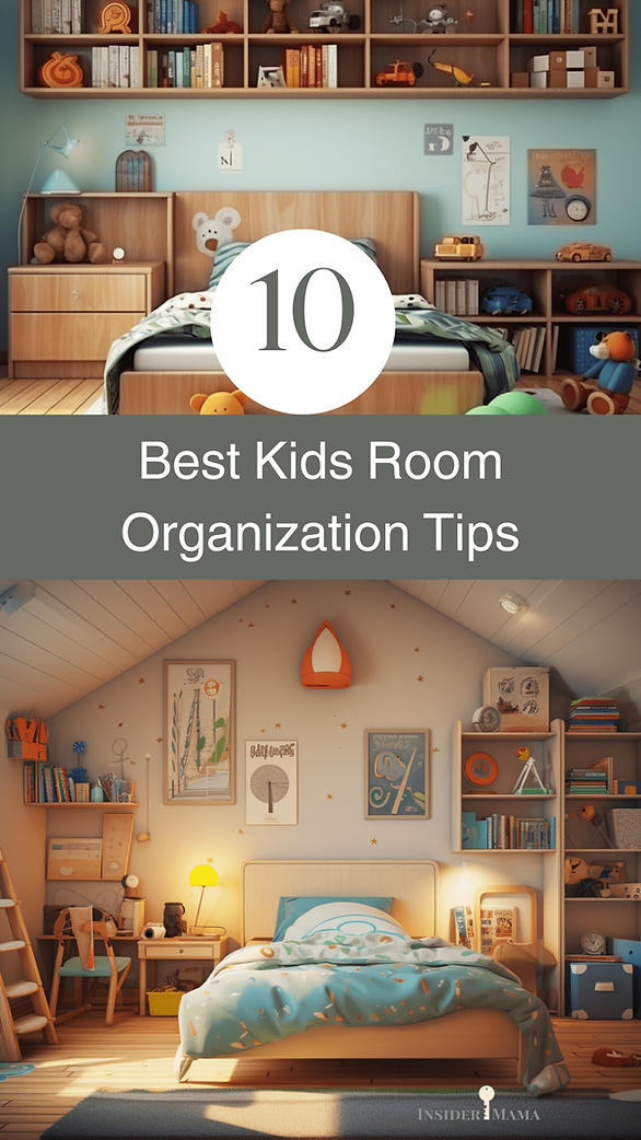 organizing kids rooms efficiently - 10 ideas for cleaning kids rooms