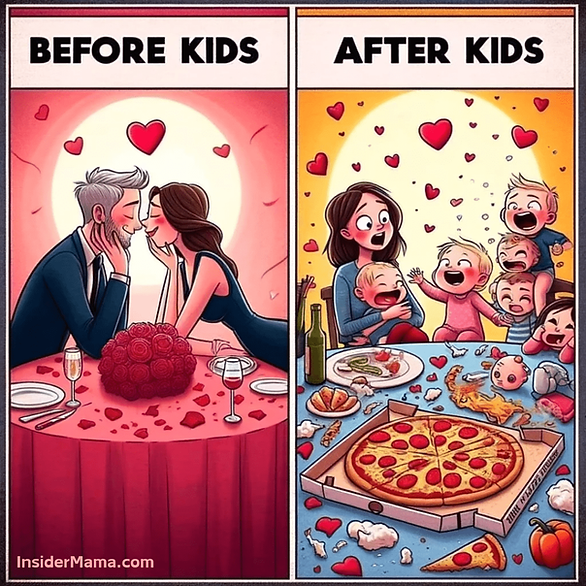 before kids, after kids meme