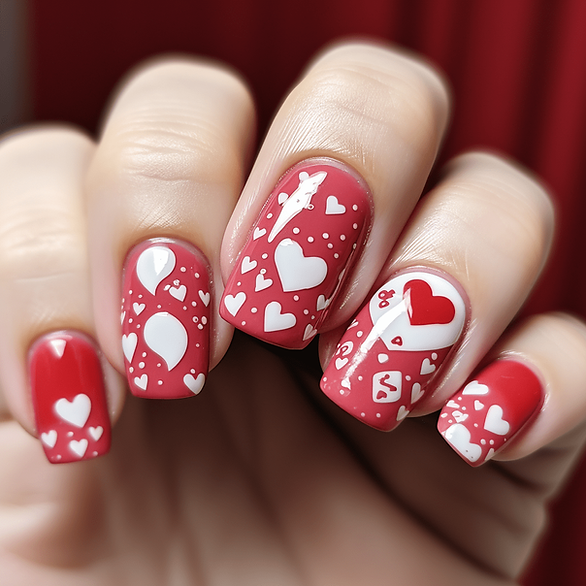 Valentine's Day nail ideas