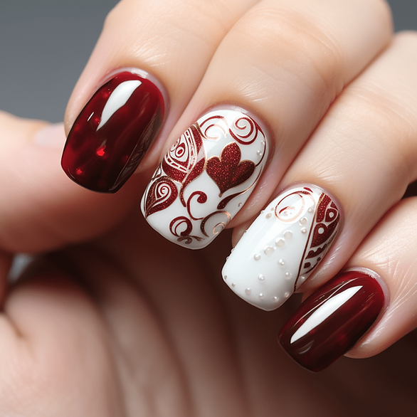 Valentine's Day nail ideas