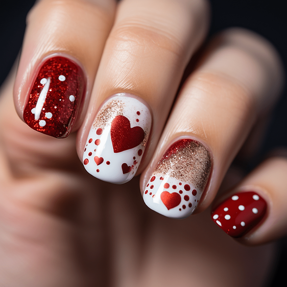 Valentine's Day nail ideas