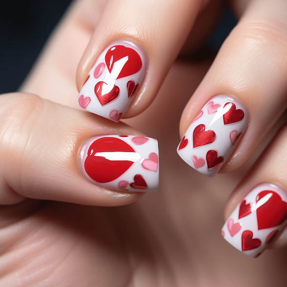 Valentine's Day nail ideas