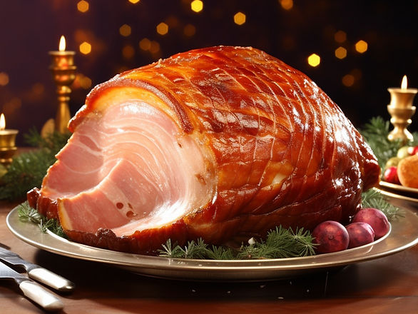 easy honey baked ham for Christmas