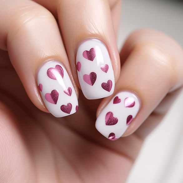 Valentine's Day nail ideas