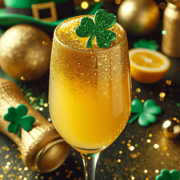 Lucky Gold Mimosa - St. Patrick's Day