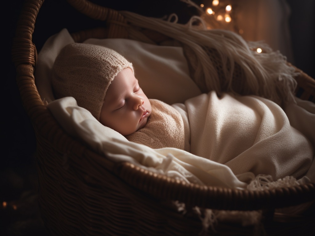 common infant care mistakes - baby asleep in a bassinet