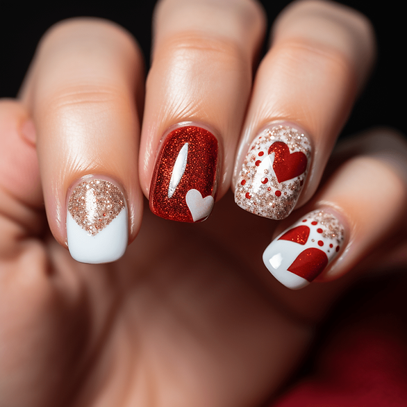 Valentine's Day nail ideas