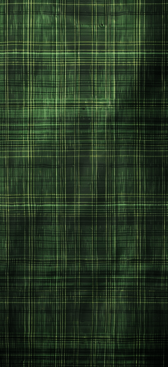 Green Plaid Texture: A deep green plaid pattern that looks like old Irish tartans and is good for a more understated St. Patrick's Day theme.