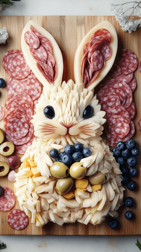 easter bunny charcuterie