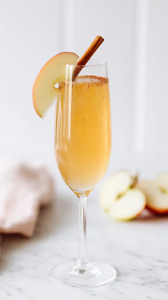 apple cider Easter mimosa