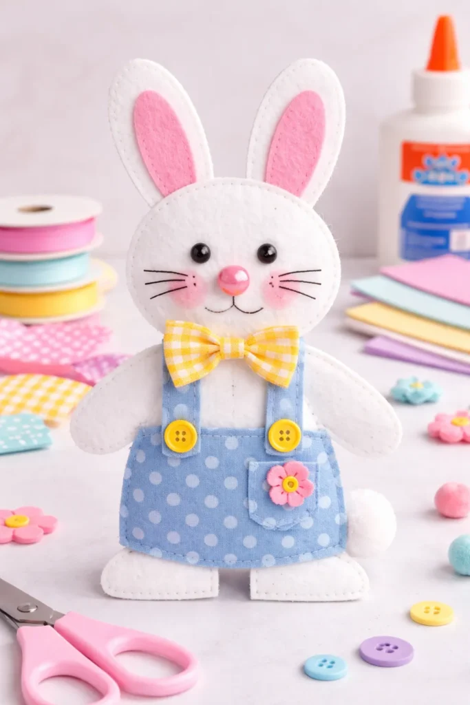 foam standing cartoon rabbit