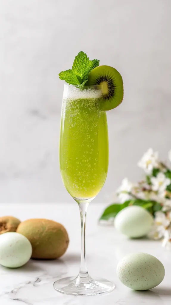 green kiwi Easter mimosa
