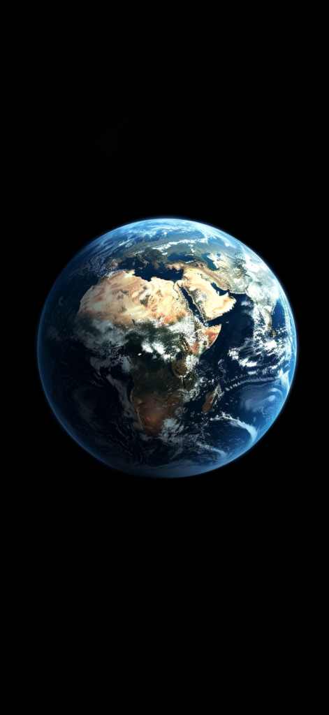 planet Earth from space - earth day iphone wallper