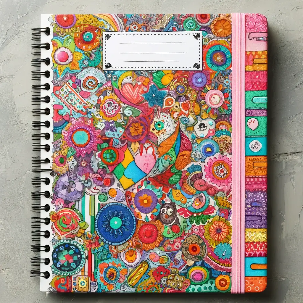 colored journal cover 