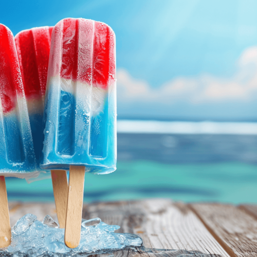 popsicles, 4th of July desserts