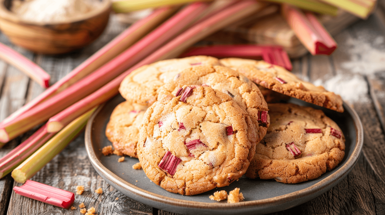 Rhubarb Cookies - Insider Mama | Mom Lifestyle Blog