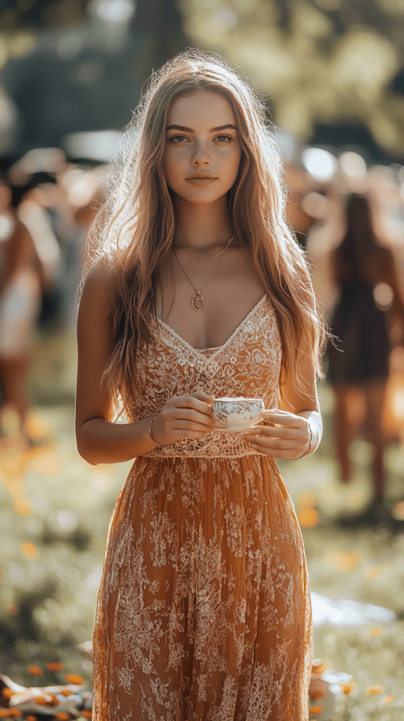 vintage summer party dress