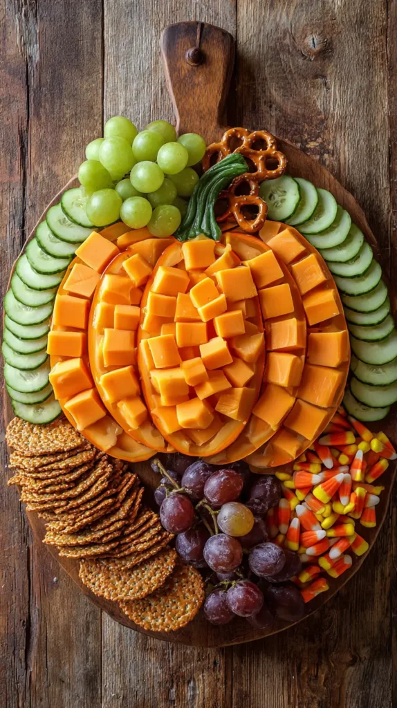 pumpkin charcuterie board