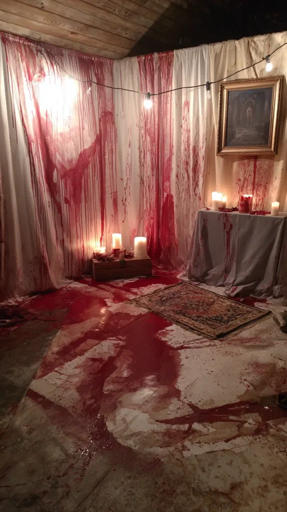 bloody scene