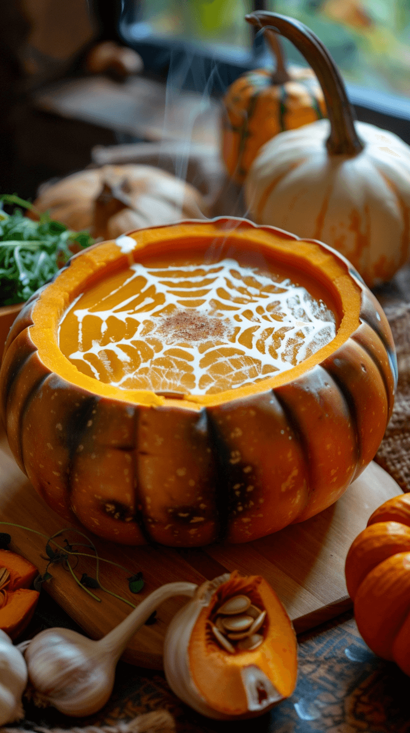 squash and pumpkin soup