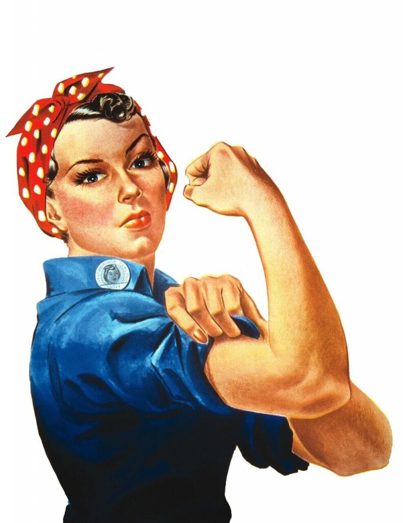 Rosie the Riveter; last minute Halloween costumes
