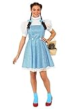 Rubies womens Wizard of Oz Dorothy Dress and Hair Bows Costume