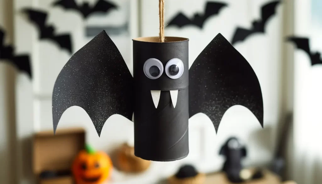 paper roll bat craft