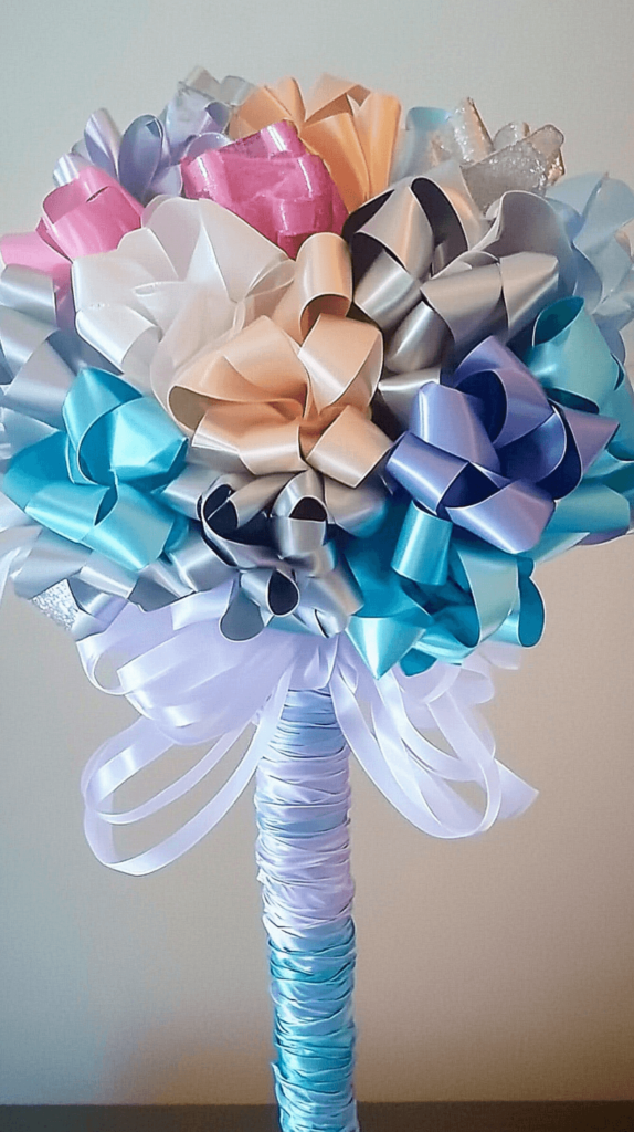 ribbon bouquet