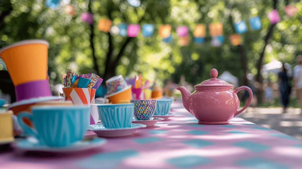 mad hatter themed tea party