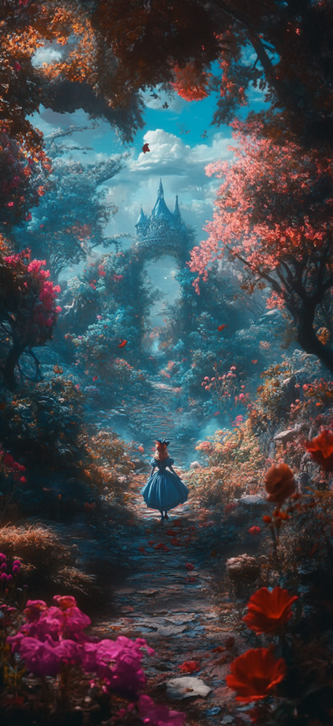 Alice in Wonderland Disney wallpaper