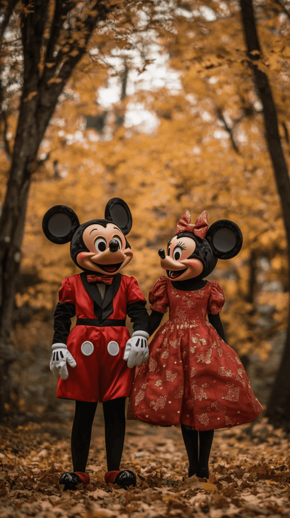 mickey and minnie mouse couples costume for halloween