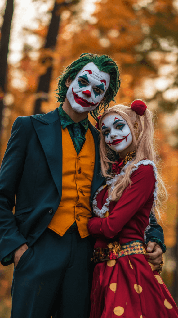 joker and Harley Quinn costumes